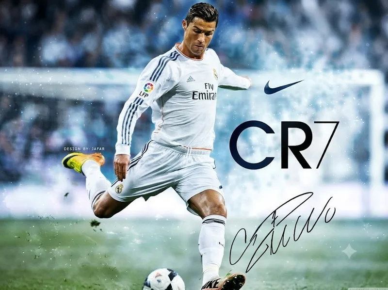 CR7 trở thành biệt danh của Ronaldo từ chiếc áo số 7 huyền thoại