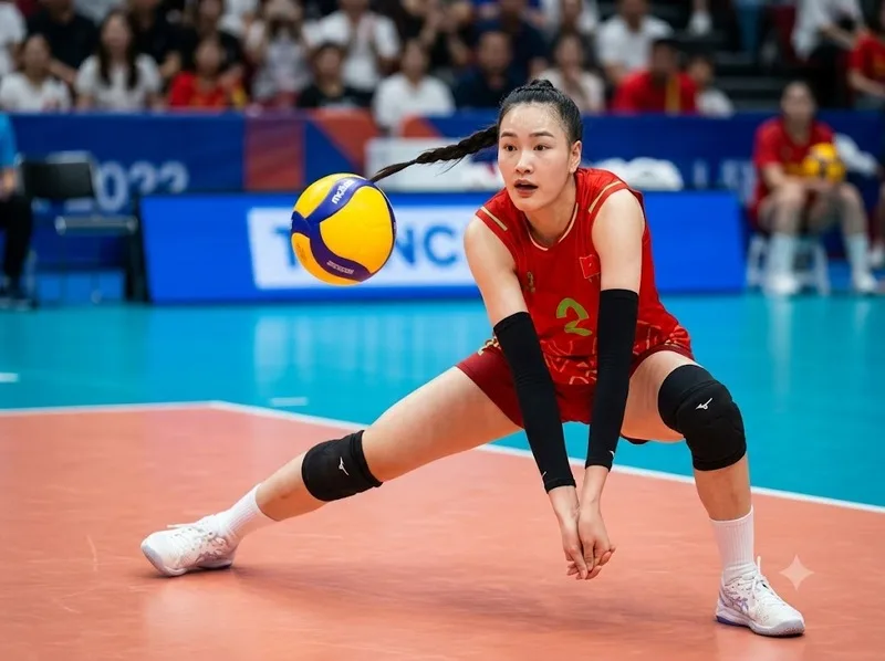 Kim Thanh linh hoạt ở vị trí phụ công và đối chuyền