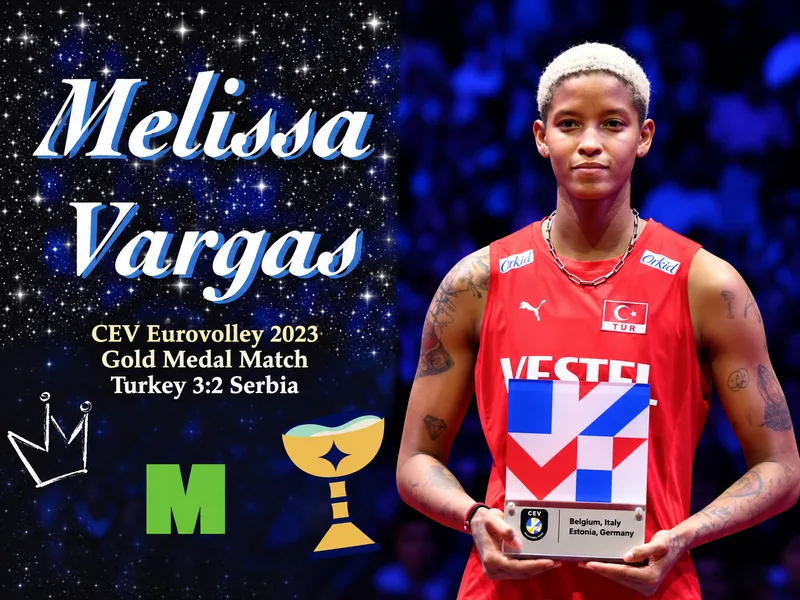 Melissa Vargas cùng tuyển Türkiye giành chức vô địch VNL 2023