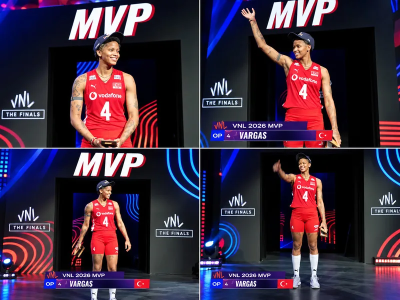 Melissa Vargas giành danh hiệu MVP tại giải bóng chuyền VNL 2026