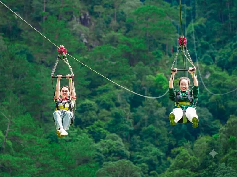 Khám phá những địa điểm trượt zipline tại Việt Nam nổi bật.