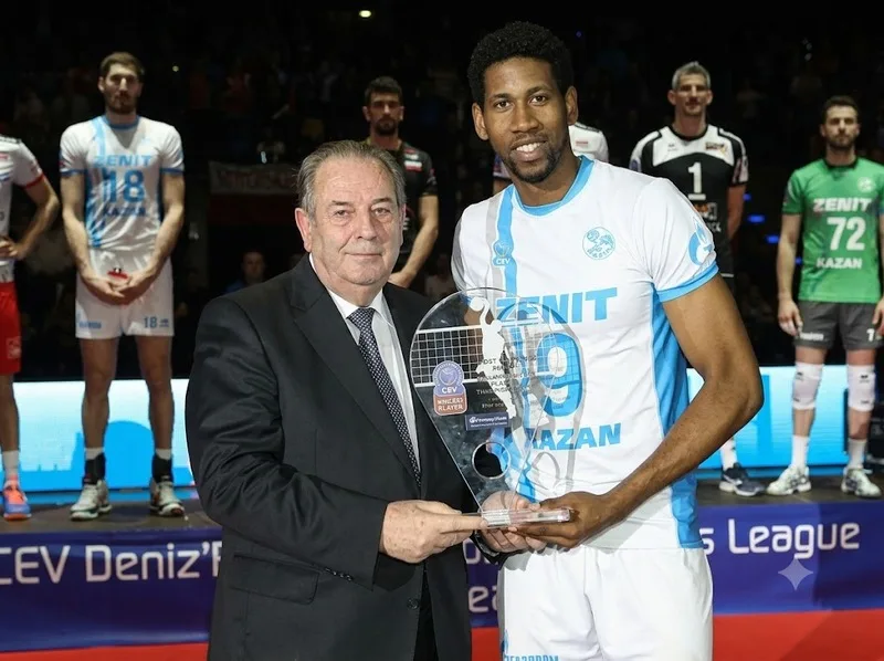 Wilfredo Leon từng gặt hái nhiều thành công cùng Zenit Kazan
